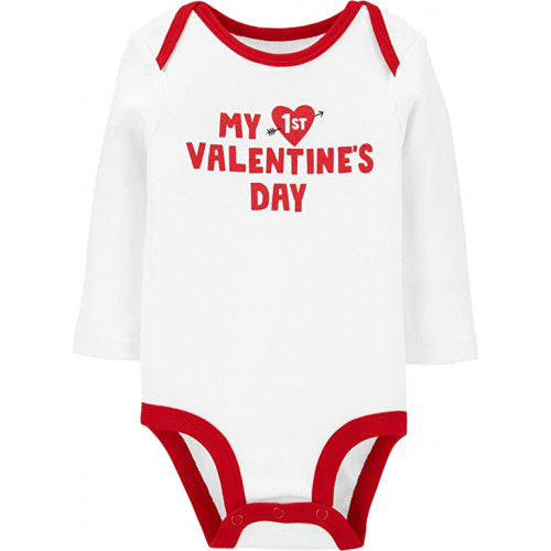 Suit em bé Carter's My Valentine's Day Bodysuit